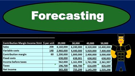 Is forecasting part of accounting?
